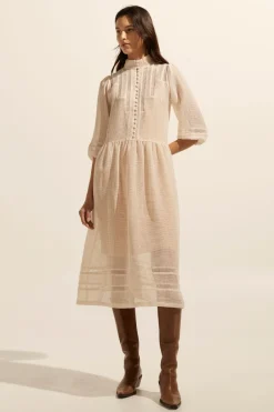 zoe kratzmann Dresses|Declare Dress-Ecru