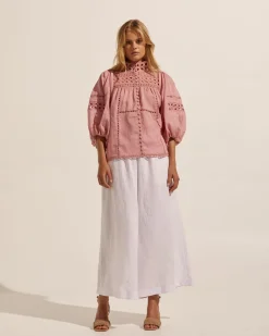 zoe kratzmann Tops|Dedicate Top-Rose