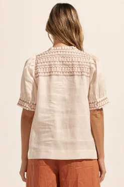 zoe kratzmann Tops|Dialect Top-Ivory
