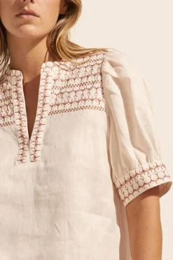 zoe kratzmann Tops|Dialect Top-Ivory