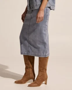 zoe kratzmann Bottoms|Element Skirt-Washed Denim
