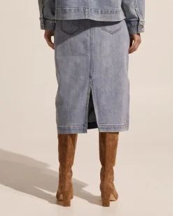zoe kratzmann Bottoms|Element Skirt-Washed Denim