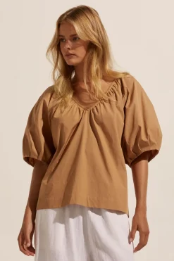 zoe kratzmann Tops|Element Top-Hazel