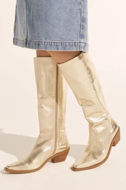 zoe kratzmann Boots|Engage Boot-Metallic