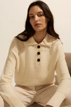 zoe kratzmann Knitwear|Engulf Knit-Cream