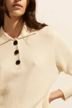 zoe kratzmann Knitwear|Engulf Knit-Cream