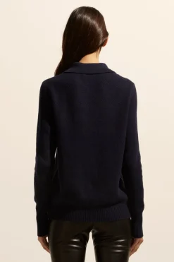 zoe kratzmann Knitwear|Engulf Knit-Indigo