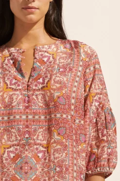 zoe kratzmann Tops|Entice Top-Rio Scarf