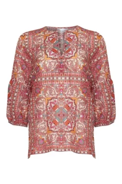 zoe kratzmann Tops|Entice Top-Rio Scarf