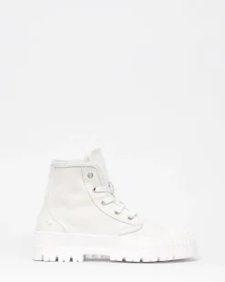 zoe kratzmann Sneakers|Exempt Sneaker-White Canvas