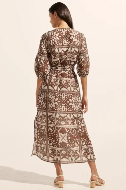 zoe kratzmann Dresses|Explore Dress-Choc Mosaic