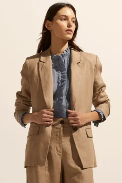 zoe kratzmann Jackets|Extend Jacket-Stone