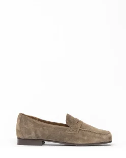 zoe kratzmann Flats|Fare Loafer-Chocolate Suede