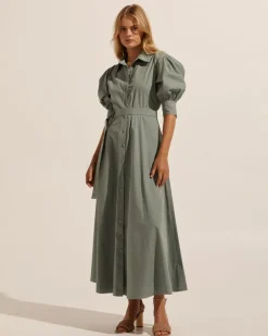 zoe kratzmann Dresses|Favour Dress-Sage