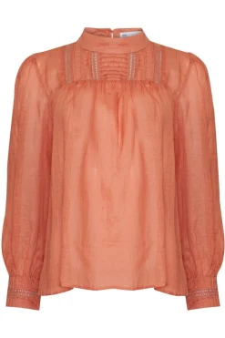 zoe kratzmann Tops|Faze Top-Apricot