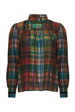 zoe kratzmann Tops|Faze Top-Kaleidoscope Check