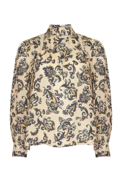 zoe kratzmann Tops|Faze Top-Ochre Floral