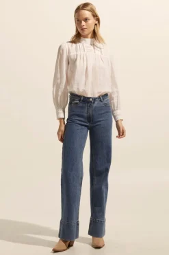 zoe kratzmann Tops|Faze Top-Porcelain
