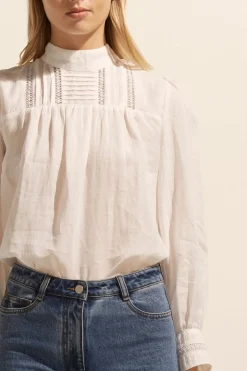 zoe kratzmann Tops|Faze Top-Porcelain