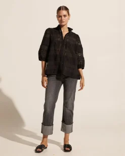 zoe kratzmann Tops|Fiction Top-Black