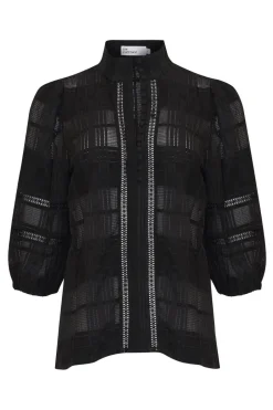 zoe kratzmann Tops|Fiction Top-Black