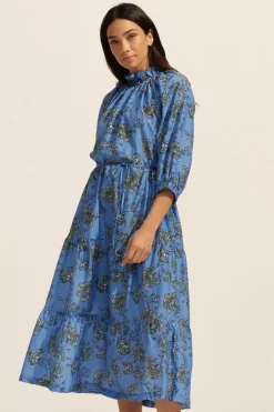 zoe kratzmann Dresses|Field Dress-Azure Botanic
