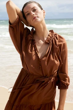 zoe kratzmann Dresses|Field Dress-Bronze