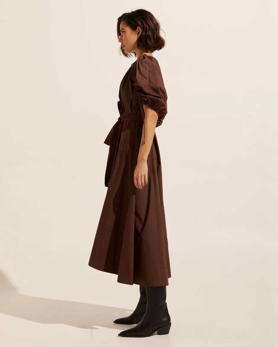 zoe kratzmann Dresses|Focul Dress-Chocolate