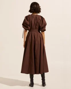 zoe kratzmann Dresses|Focul Dress-Chocolate