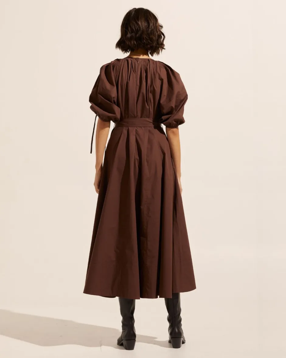 zoe kratzmann Dresses|Focul Dress-Chocolate