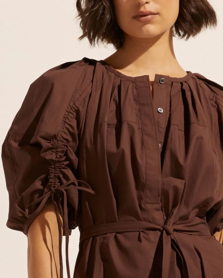 zoe kratzmann Dresses|Focul Dress-Chocolate