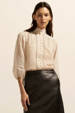zoe kratzmann Tops|Focus Top-Ecru