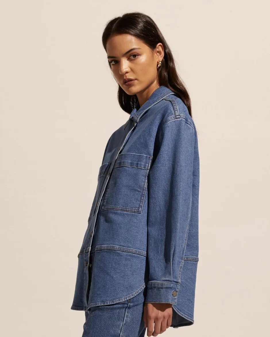 zoe kratzmann Jackets|Fuse Jacket-Vintage Denim
