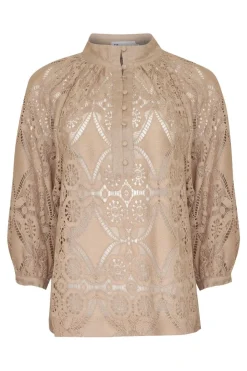 zoe kratzmann Tops|Fuse Top-Mushroom