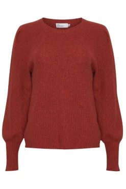 zoe kratzmann Knitwear|Gather Knit-Clay