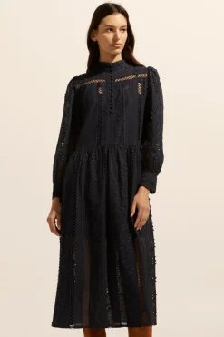zoe kratzmann Dresses|Gleam Dress-Indigo