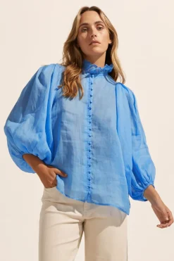 zoe kratzmann Tops|Grant Top-Peacock