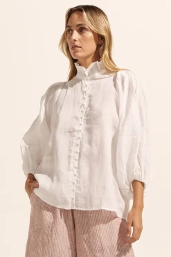 zoe kratzmann Tops|Grant Top-Porcelain
