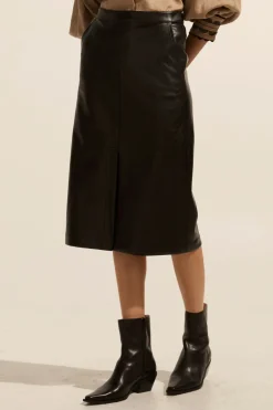 zoe kratzmann Bottoms|Halt Skirt-Black