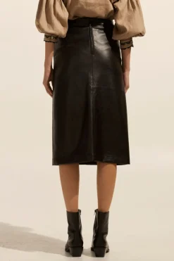 zoe kratzmann Bottoms|Halt Skirt-Black