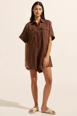 zoe kratzmann Dresses|Heed Jumpsuit-Carob