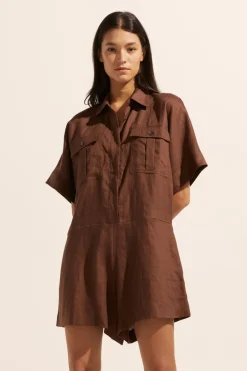 zoe kratzmann Dresses|Heed Jumpsuit-Carob