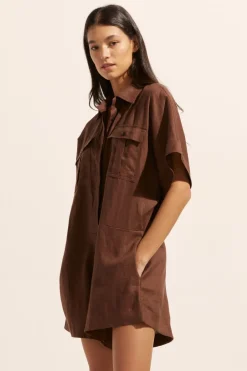 zoe kratzmann Dresses|Heed Jumpsuit-Carob