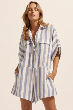zoe kratzmann Dresses|Heed Jumpsuit-Wide Ocean