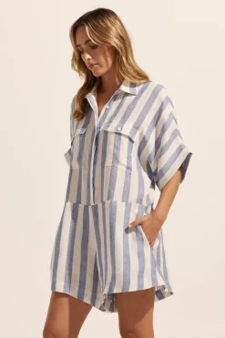 zoe kratzmann Dresses|Heed Jumpsuit-Wide Ocean