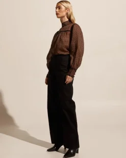 zoe kratzmann Tops|Horizen Top-Toast Leopard
