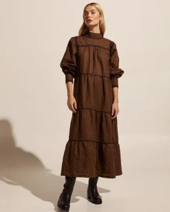 zoe kratzmann Dresses|Imprint Dress-Toast Leopard