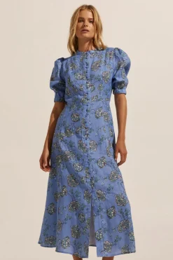 zoe kratzmann Dresses|Impulse Dress-Azure Botanic