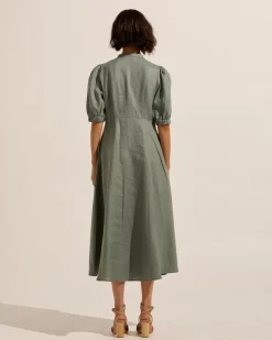 zoe kratzmann Dresses|Impulse Dress-Sage