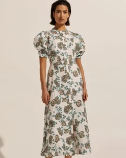 zoe kratzmann Dresses|Impulse Dress-Sage Botanic